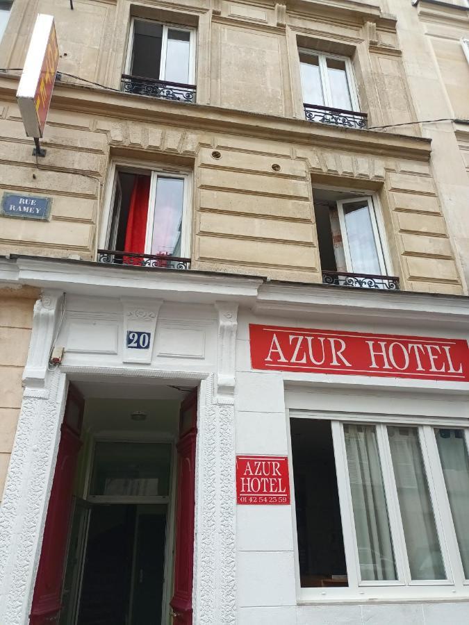 Hotel Azur Montmartre Paris Eksteriør billede